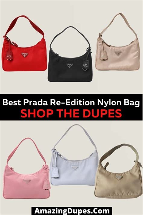 prada re edition dupe|prada dupe.